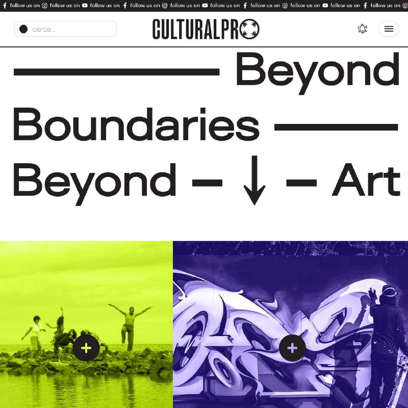 culturalpro.art MDG website | Mattia Del Giudice