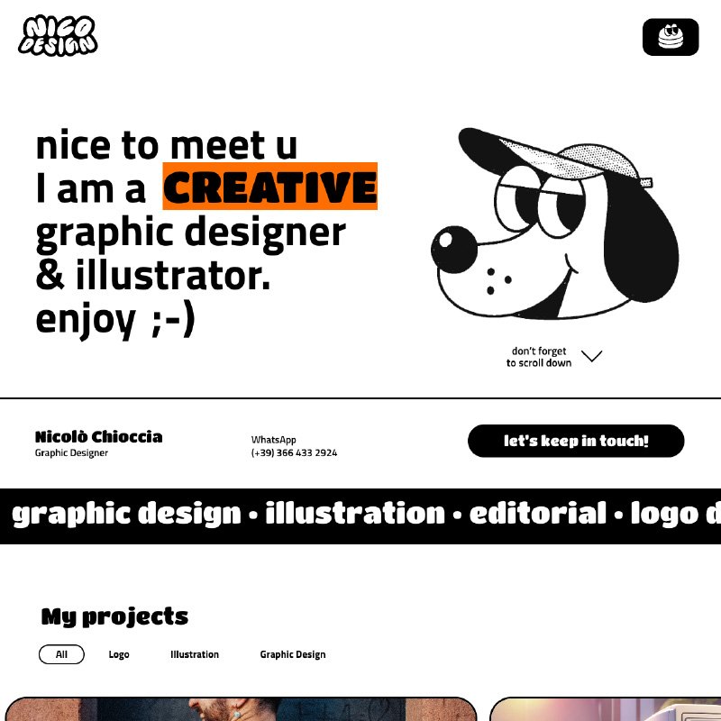 nicolochioccia.com MDG website | Mattia Del Giudice