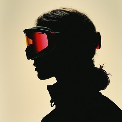 Silhouette with Goggles 1 | Mattia Del Giudice